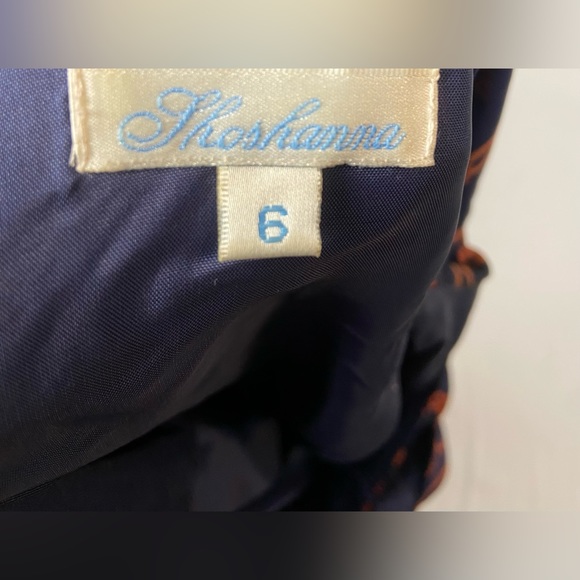 Shosanna Dress 100% Silk V-Neck Size 6 - Picture 6 of 7